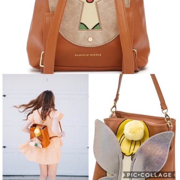 Danielle Nicole Tinker Bell Disney Backpack Bag - Picture 13 of 13